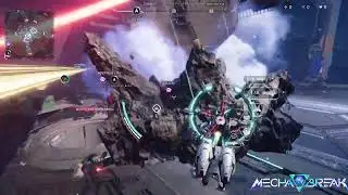 Mecha Break - Losing my glider because of the corite extractor spawning on it