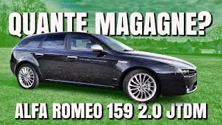 ECCO LE  MAGAGNE DELLA NUOVA ALFA ROMEO 159 SW DEL GARAGE