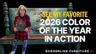 My Favorite 2026 Color of the Year + Easy Decoupage Hack