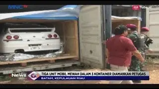 Petugas Berhasil Gagalkan Penyelundupan 3 Mobil Mewah di Batam - LIM 22/01
