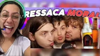 RESSACA MORAL: FELCA, BRINO E PAULINHO O LOKO 😂 - React Paulinho o Loko