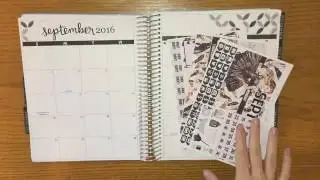 September Month At A Glance PWM // TheGlamPlanner