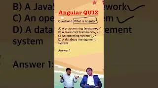 Angular Quiz #1 | Angular Quiz: Test Your Knowledge, Angular Test Questions 