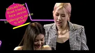 Ros&eacute; : Jennie Wink if Jenlisa is Real feat Netflix Blackpink Vlive Analysis