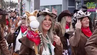 Feestelijke optocht door Schinveld op carnavalsmaandag