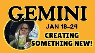 БЛИЗНЕЦЫ ♊️ ВДОХНОВЛЕНЫ ДЕЙСТВИЯМИ! ТАРО-ГАДАНИЕ С 18 ПО 24 ЯНВАРЯ #geminitarotreading #geminitar...