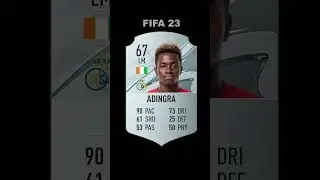 Simon Adingra in EVERY FIFA (FIFA 22-EAFC 24) #like #subscribe