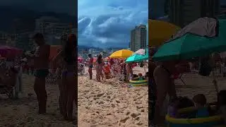 LEBLON BEACH WALK | Rio de Janeiro, Brazil ☀️ #shorts