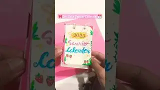 DIY SANRIO 2025 Calendar ❤️ #shorts #diy #craft #cute #hellokitty #love #handmade #diycrafts #fyp