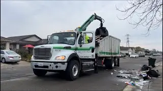 Grapple Trucks 008 On Leaf Collection & 017 ON Bulky Waste