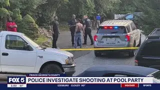 Shooting at massive pool party in Prince George's County leaves 1 injured