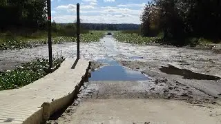 Kenwood boat ramp in Putnam County, Fl is bone dry