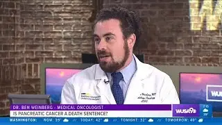 Dr. Ben Weinberg talks Pancreatic Cancer, Alex Trebek with WUSA 9