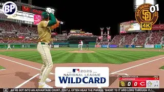 MLB The Show 25 Padres | Postseason: ¡Tatis vs Elly en el Wild Card!