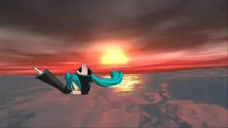【MMD】MikuMikuEffects Test(Surface of the sea and cloud)【MME】