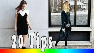 20 Style Tips On How To Wear A Velvet Dress This Fall
