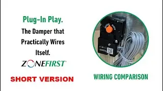 ZONEFIRST Plug-in Play Damper Challenge! (Short version)