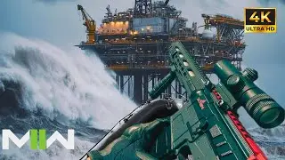 Modern Warfare 2 &ndash; Dark Water: Oil Rig Assault in the Atlantic | 4K UHD | No Commentary