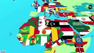 Country Flag Game, Kids Game, Education, Paint Flag, World Flags (EP - 137)