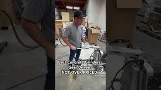 Best concrete grinders, not over priced, gear driven, ASL is simply the best 👍🏼 G7  #concrete