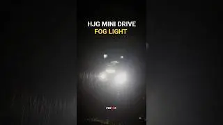 HJG Mini Drive Fog Light on Ntorq 125 #hjgfoglight #hjg #minidrivinglights #tvsntorq125