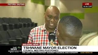 Tshwane mayor election | Council meeting postponed