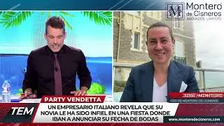 Jos&eacute; Montero - TODO ES MENTIRA - Caso PARTY VENDETTA di Massimo Segre e Cristina Seymandi 16-08-2023