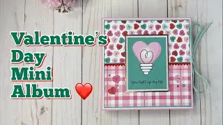 Проект мини-альбома ко Дню святого Валентина | Фотоигра | Коллекция Be Mine от Tulla & Norbert
