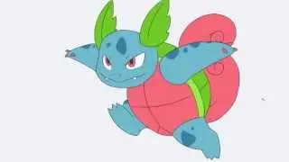 Pokemon Fusion - Ivytortle ( Photoshop Process )