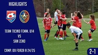 Team Ticino Femm. U14 VS San Zeno (Camp. D9 24/25)