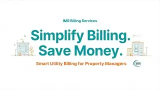 IMR Billing Services | Simplify Utility Billing for Property Managers