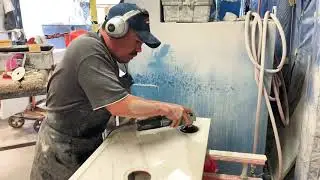 Custom Edge | Custom Stone Sink Fabrication