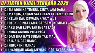 DJ SLOWBASS TERBARU 2025 || DJ OH TIA MONIKA X DJ MANGU FOURTWNTY SIAPA YAN TAU SIAPA YANG MAU