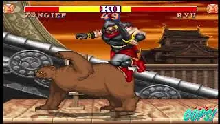 ZANGIEF vs RYU 💪  Battle of Power and Skill! 🔥 street fighter mugen