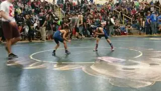 Christopher Ramirez jr. 2017 Folkstyle State Championship