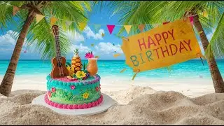 Happy Birthday 🎂 | Ukulele Version 🌺 Happy & Sunny Birthday Song