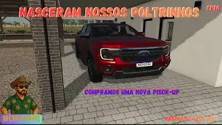 Faming Simulator 25 - Nasceu os Cavalos + Compra da Nova Pick-up - Parte 20