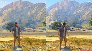 GTA 5 Pc Vs PS4 Graphics Comparison