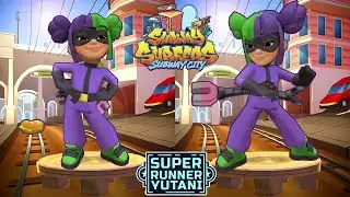 Subway Surfers World Tour Subway City - Super Runner Yutani Unlocked New Update - Run Gameplay