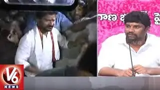 Balka Suman Press Meet, Demands EC To Disqualify Revanth Reddy From Elections |  V6 News