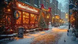 Winter Jazz Caf&eacute; Vibes ☕ Smooth Street Jazz Music for Stress Relief