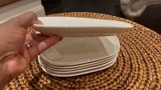Sweese White Dinner Plates - 10 Inch Porcelain Square Plates Quick Review
