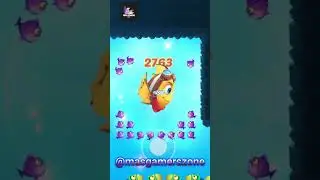 #shorts 50 Fishdom ads Mini Game hungry fish  #masgamerszone  #fishdom