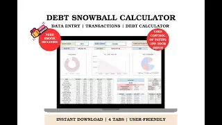 Debt Snowball Calculator Tutorial