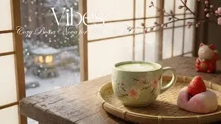 Relaxing Winter Cafe Music ☕  Cozy Bossa Nova for Focus & Calm