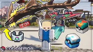 M&igrave;nh Tiến H&oacute;a Mega Cho Shiny Rayquaza V&agrave; Bắt Được &Aacute; Thần Dragapult! Cobblemon X #3