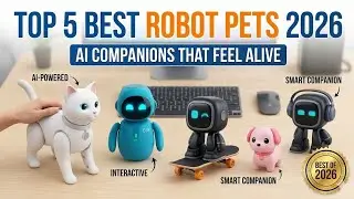 Top 5 Best Robot Pets 2026 &ndash; Eilik, Emo, Loona & AI Companions That Feel Alive