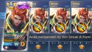 UPDATE! TOP GLOBAL CLAUDE NEW BEST 1 HIT WINSTREAK BUILD 2025! (must try) - MLBB