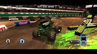 Monster truck destruction east coast but only drag racing (starting in the middle of tourney)
