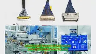 copper cable co Customized Metal Parts Signal Transmit Electrical Harness Construction LCD Panel Cab
